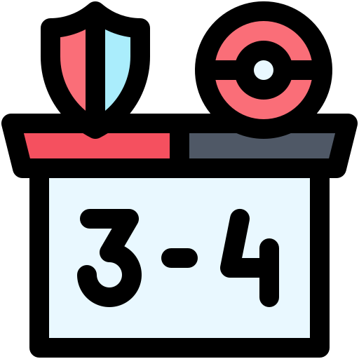 Scoreboard Generic Outline Color icon