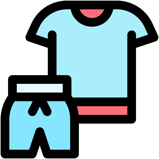 ubranie sportowe Generic Outline Color ikona