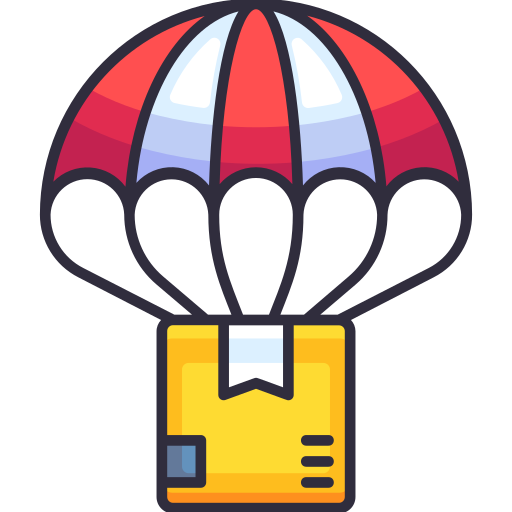 parachute Generic Outline Color Icône