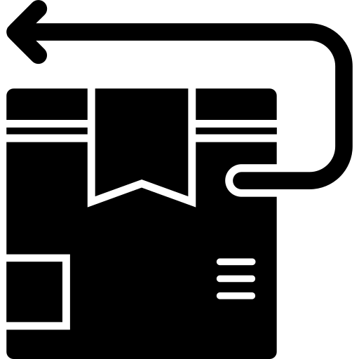 retornar Generic Glyph Ícone