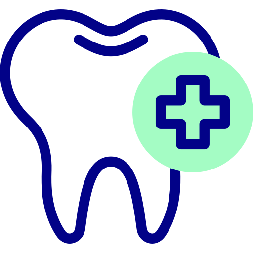 cuidado dental Detailed Mixed Lineal color Ícone