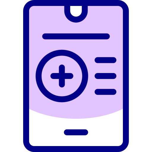aplikacja medyczna Detailed Mixed Lineal color ikona
