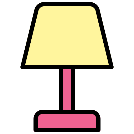 lamp Generic Outline Color icoon