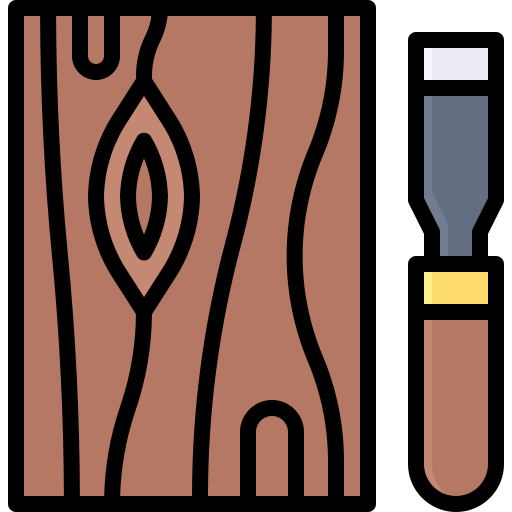 Wood work Generic Outline Color icon