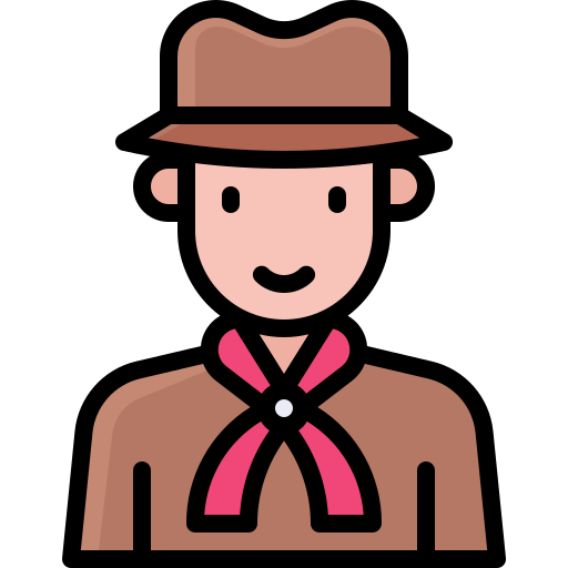 Boy scout Generic Outline Color icon