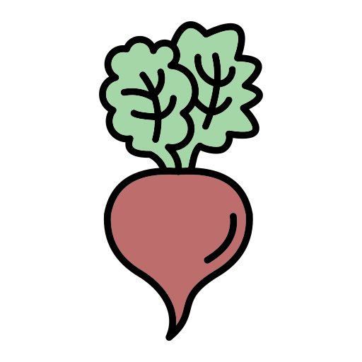Beet Generic Outline Color icon