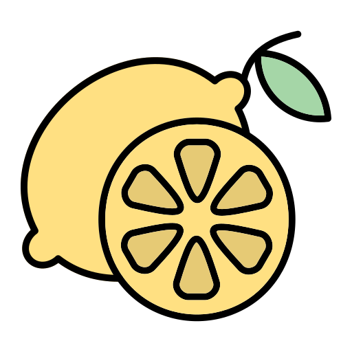 레몬 Generic Outline Color icon