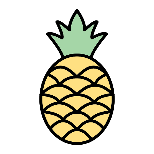 ananas Generic Outline Color Icône