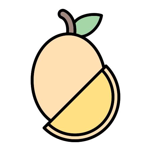 sapodilla Generic Outline Color icon