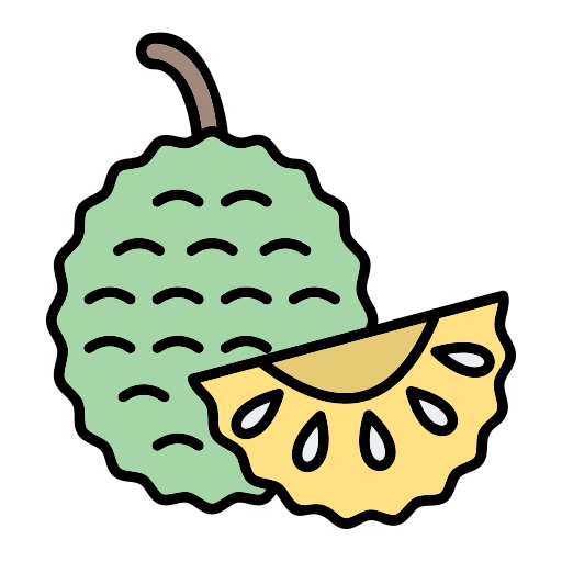 jackfruit Generic Outline Color icon