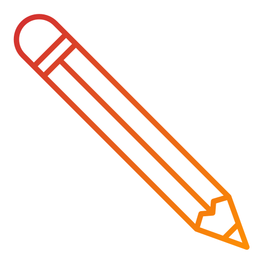 연필 Generic Gradient icon