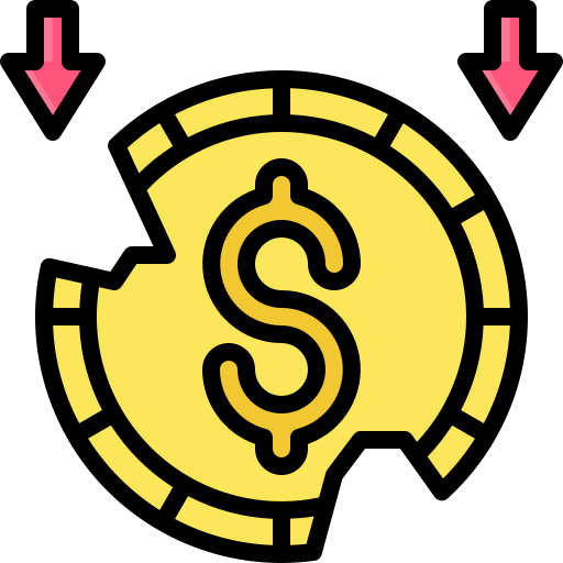 ドル Generic Outline Color icon