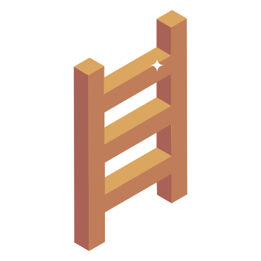 ladder Generic Isometric icoon