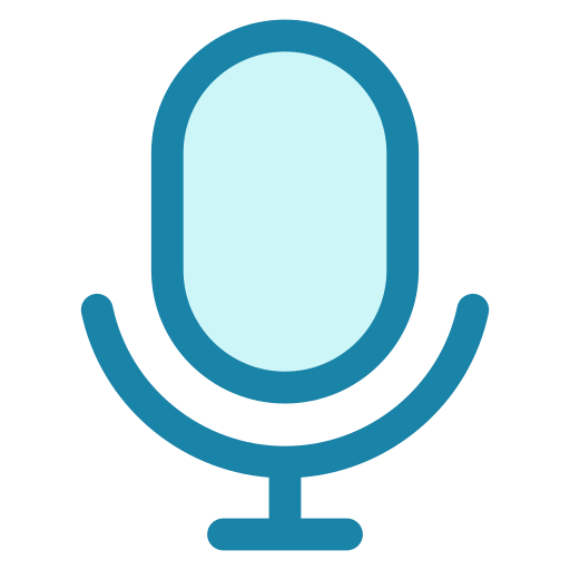 Microphone Generic Blue icon