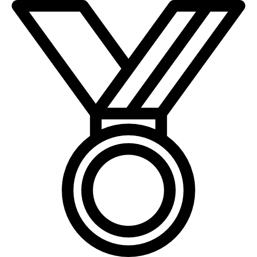 medalha dos vencedores  Ícone