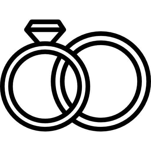 dos anillos  icono