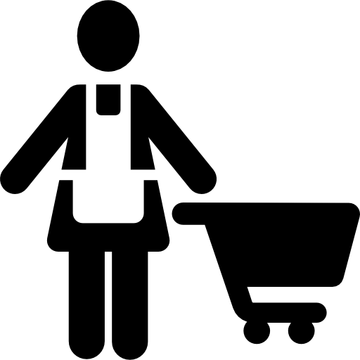einkaufsfrau  icon