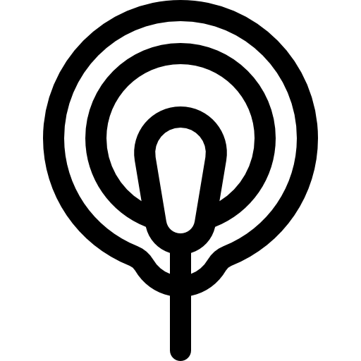 전극 Basic Rounded Lineal icon