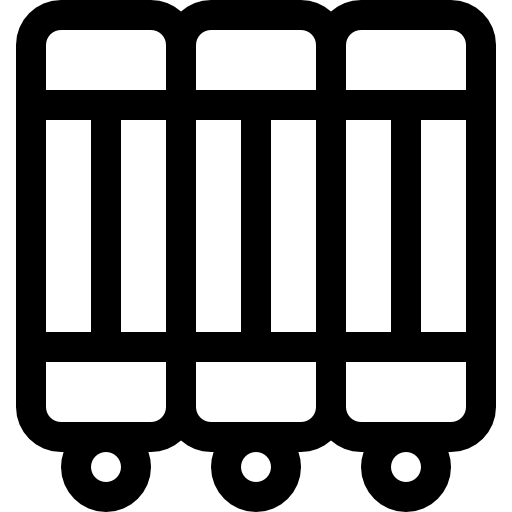 divisória de quarto Basic Rounded Lineal Ícone