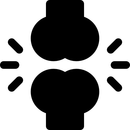 Femur Basic Rounded Filled icon