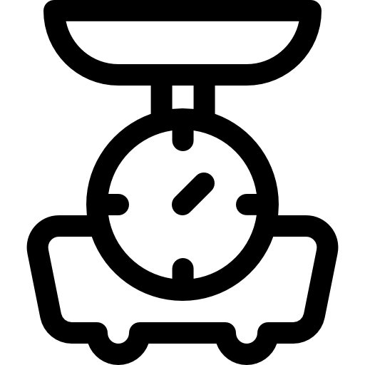 Масштаб Basic Rounded Lineal иконка