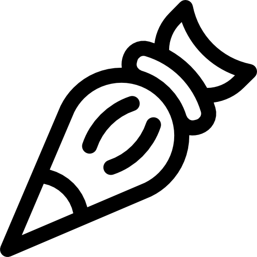 絞り袋 Basic Rounded Lineal icon