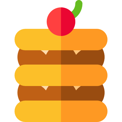 Waffle Basic Rounded Flat icon