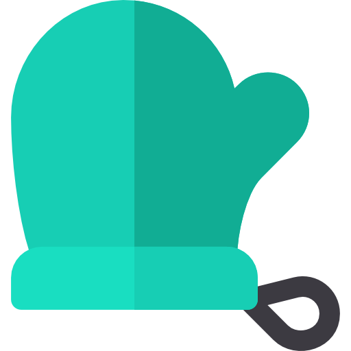 Mitten Basic Rounded Flat icon