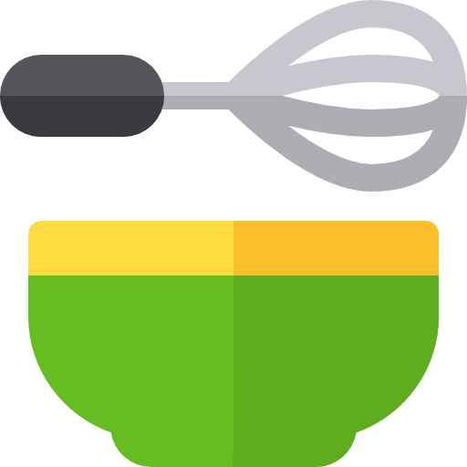 Whisk Basic Rounded Flat icon
