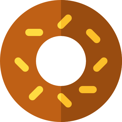 Bagel Basic Rounded Flat icon