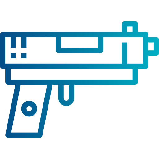 銃 Smalllikeart Gradient icon