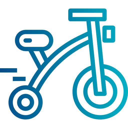 Трехколесный велосипед Smalllikeart Gradient иконка