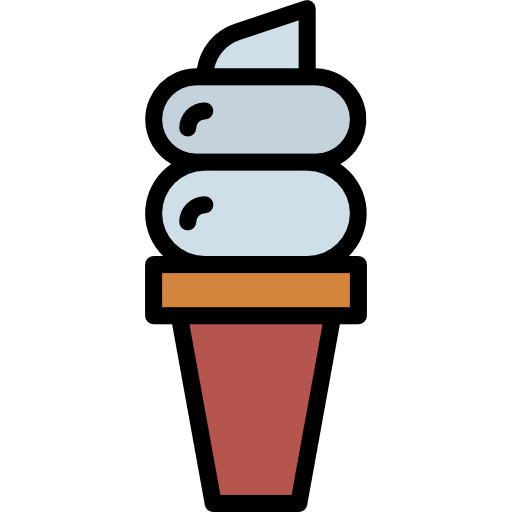 Ice cream Smalllikeart Lineal Color icon