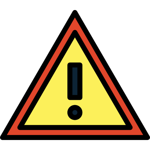 advertencia Smalllikeart Lineal Color icono