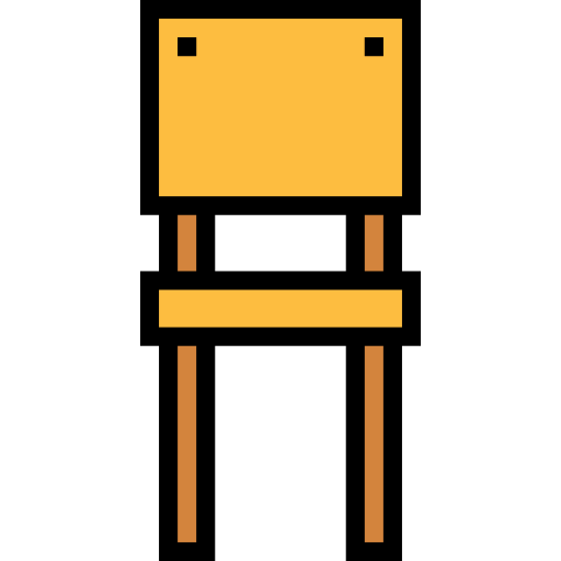 Chair Smalllikeart Lineal Color icon