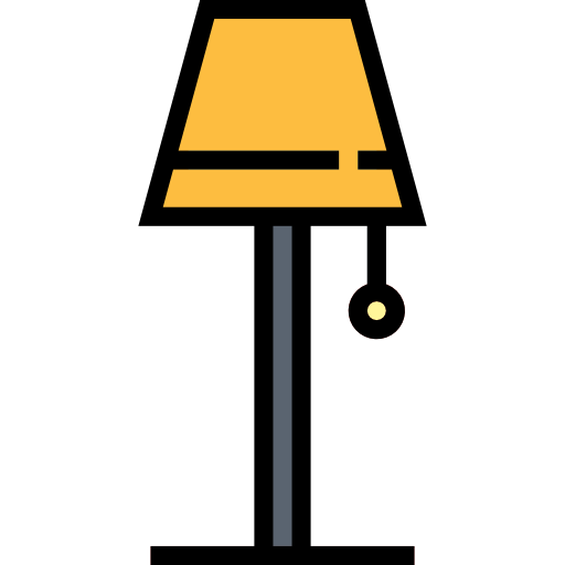 lampada Smalllikeart Lineal Color icona