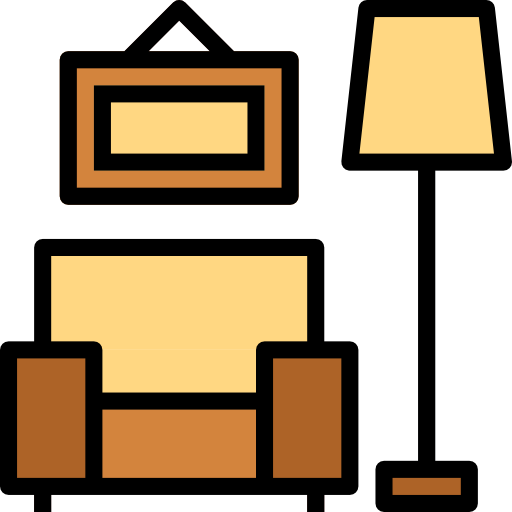 sillón Smalllikeart Lineal Color icono