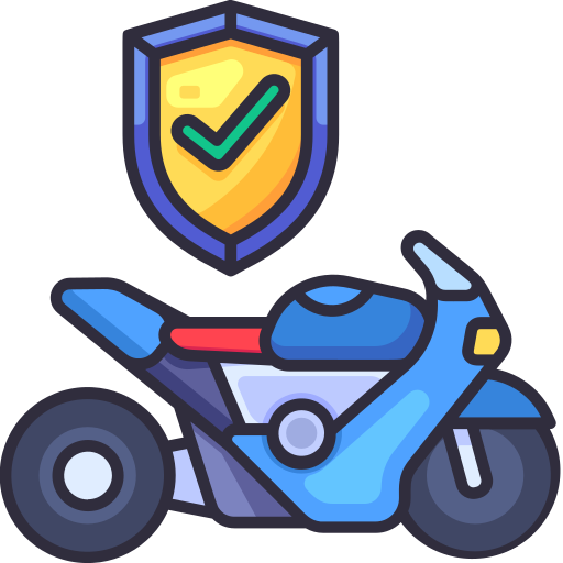 motocicleta Generic Outline Color icono