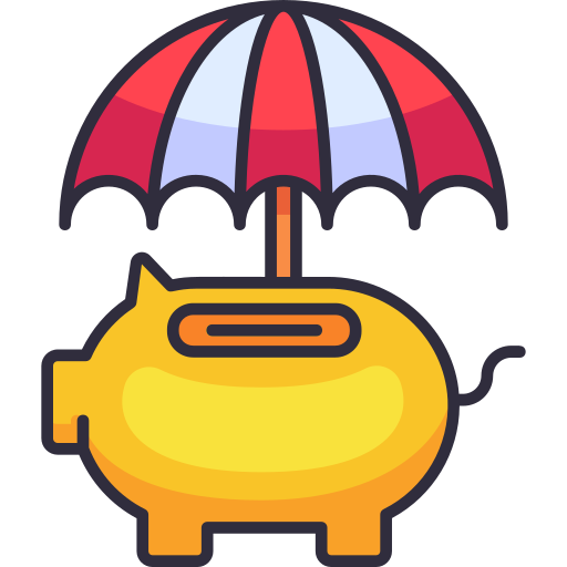 貯金箱 Generic Outline Color icon