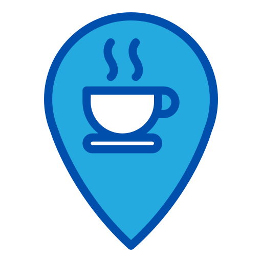 Кофейный магазин Generic Blue иконка
