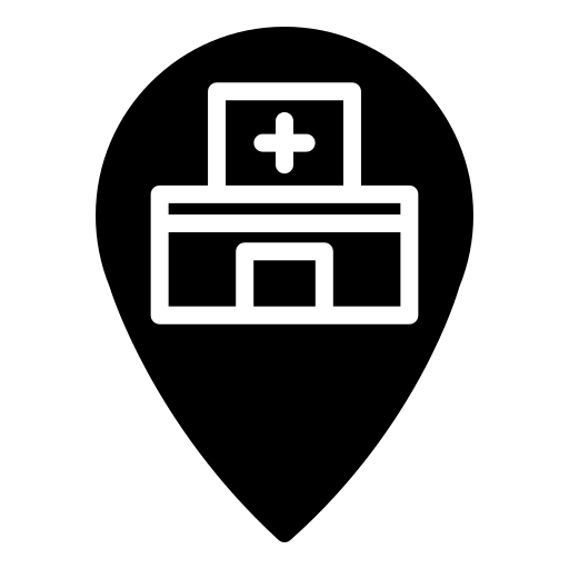 szpital Generic Glyph ikona