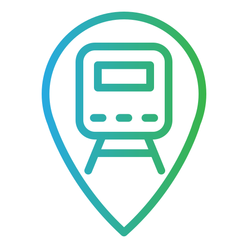 기차역 Generic Gradient icon