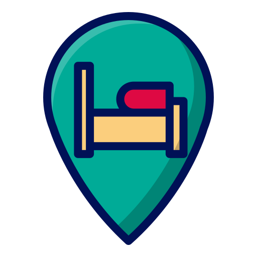 motel Generic Outline Color icono