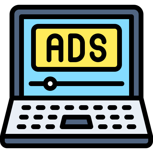 Advertisement Generic Outline Color icon