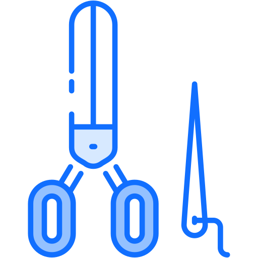 Sewing Generic Blue icon