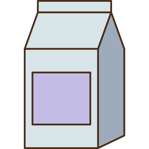 Milk Generic Thin Outline Color icon