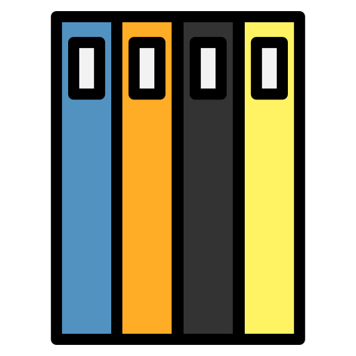 dokument Generic Outline Color ikona