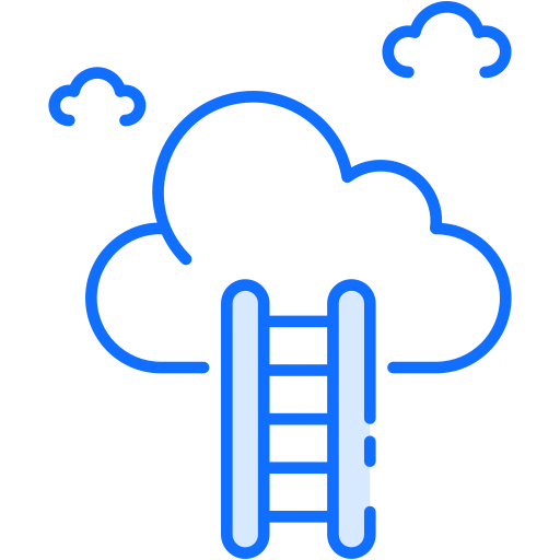 Ladder Generic Blue icon