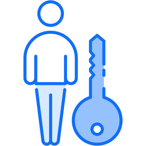 Ключевая фигура Generic Blue иконка