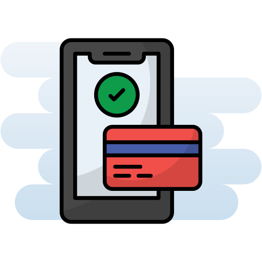 Mobile banking Generic Rounded Shapes icon